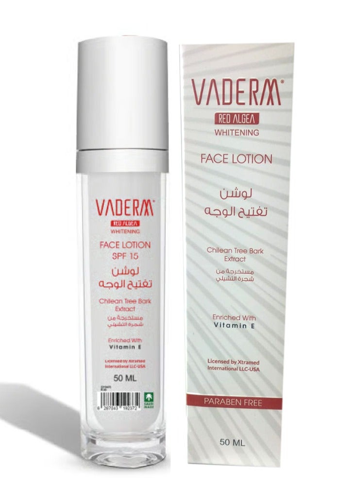 Vaderm Red Algea Facial Whitening Lotion 50ml